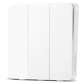  Настенный выключатель Xiaomi Yeelight Flex Switch (Тройной) (YLKG14YL), белый 