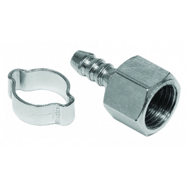  Переходник ELITECH (704,0229) 1/4"М-елочка6мм+кольцо6х11мм/блистер 