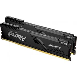  RAM Kingston 32GB (2x16Gb) DDR4-3200 PC4-25600 Fury Beast Black KF432C16BB1K2/32 