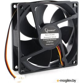  Вентилятор Gembird D9225HM-3 92x92x25, гидродинамический, 3 pin, провод 30 см 