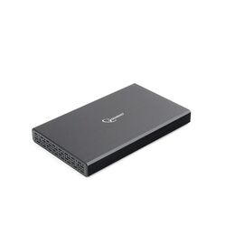  Корпус для HDD Gembird EE2-U3S-55, чёрный, 2.5", USB 3.0, SATA, алюминий 