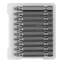  Набор бит и сверл ЗУБР 26001-2-50-10 (10пред.) для шуруповертов/дрелей 