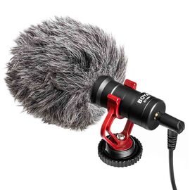  Микрофон BOYA BY-MM1, универсальный кардиоидный, Jack 3.5mm, черный, TRS/TRRS connector (B) 