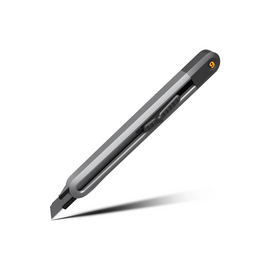  Технический нож Deli Home Series Black HT4009 ширина лезвия 9мм, эксклюзивный дизайн, корпус из высококачественного софттач пластика 