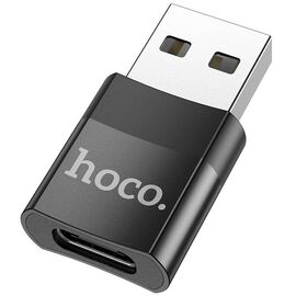  Адаптер для Type-C USB 2.0 Hoco UA17 (Black) 
