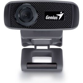  WEB-камера GENIUS FaceCam (DR32200003400) Black 1000X v2, 720, 30 кадров в секунду, встроенный микрофон, ручная фокусировка 