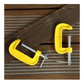  Струбцина G-образная DEKO GCL75-2 75 мм 2шт (065-0629) 