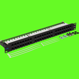  Патч-панель Lanmaster TWT-PP48/1U-U6 19" 1U 48xRJ45 кат.6 UTP 