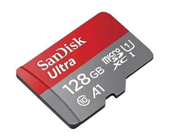  Карта памяти SanDisk (SDSQUAB-128G-GN6MN) 128GB microSDXC Class 10 Ultra UHS-I A1 140MB/s 