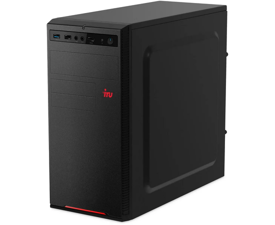  ПК IRU Home 310H6SE (2028636) Intel Core i5 12400 DDR4 16ГБ 512ГБ(SSD) Intel UHD Graphics 730 Free DOS черный 